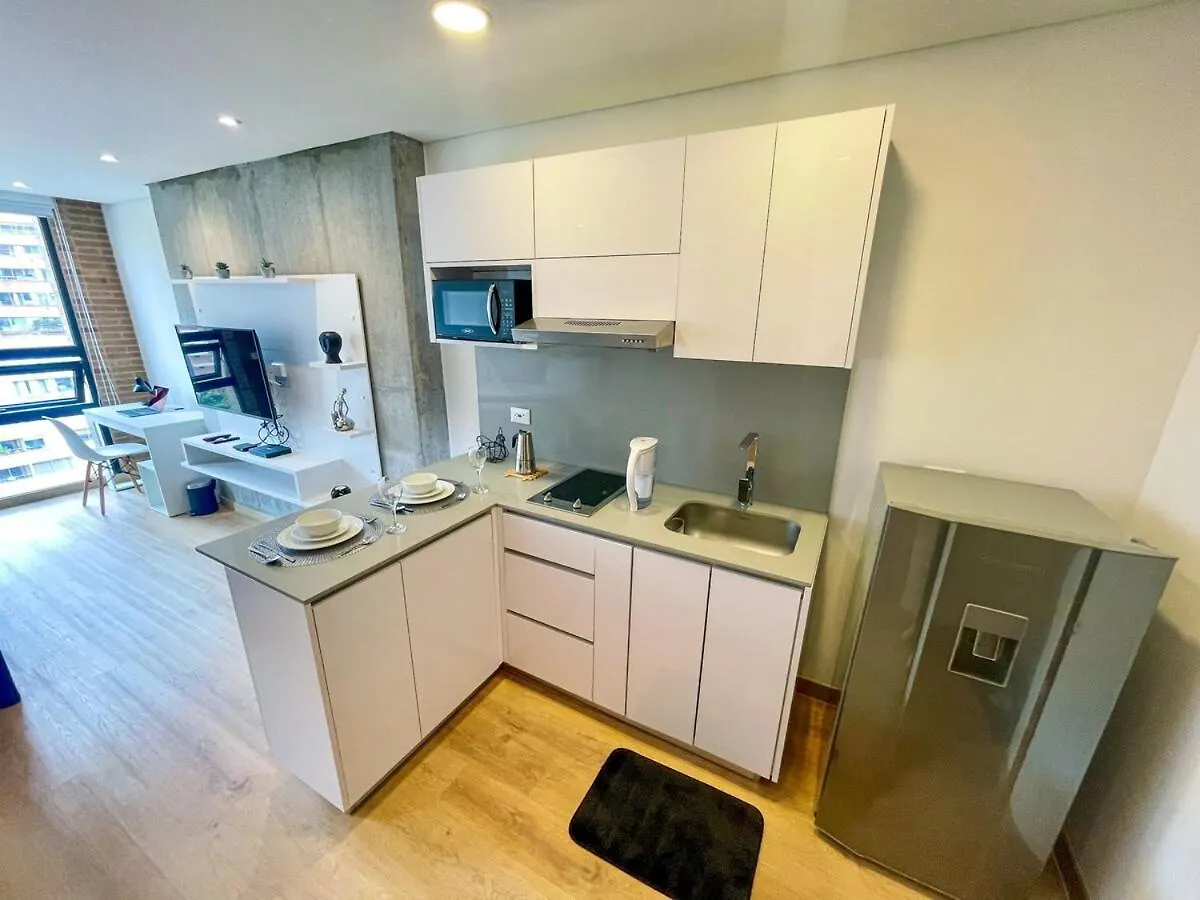 Acogedor Loft, Excelente Vista, En Centro Internacional Apartment Bogota
