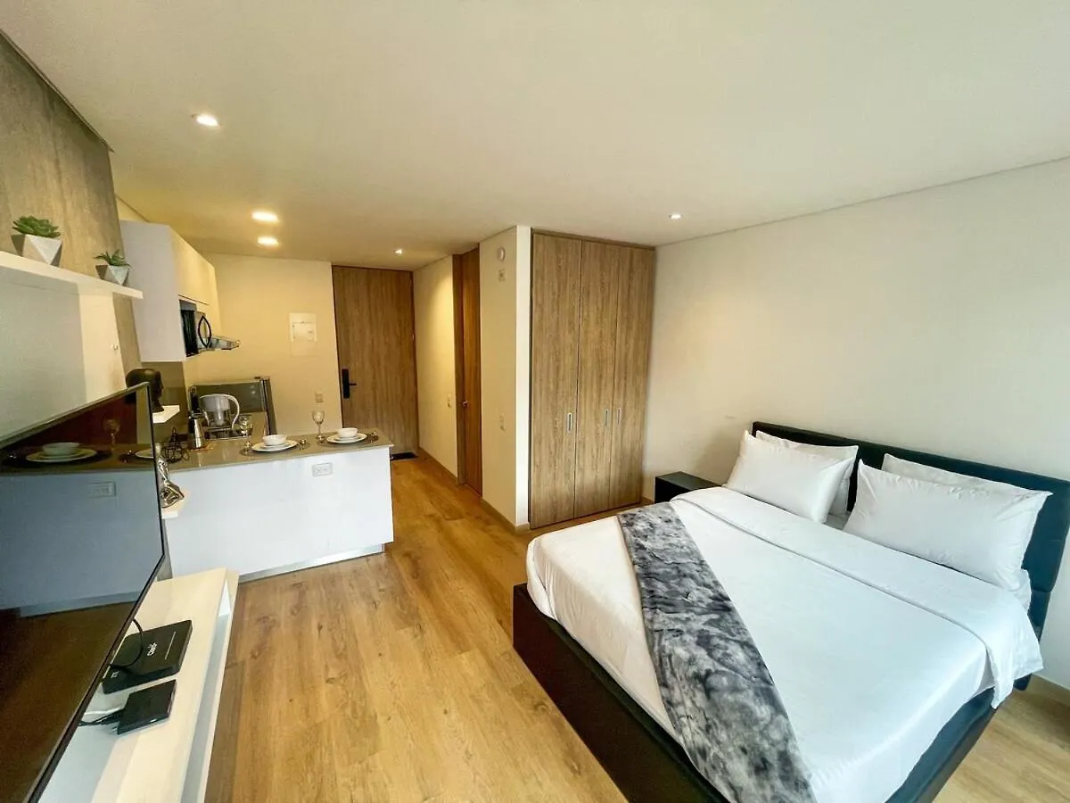 Acogedor Loft, Excelente Vista, En Centro Internacional Apartment Bogota
