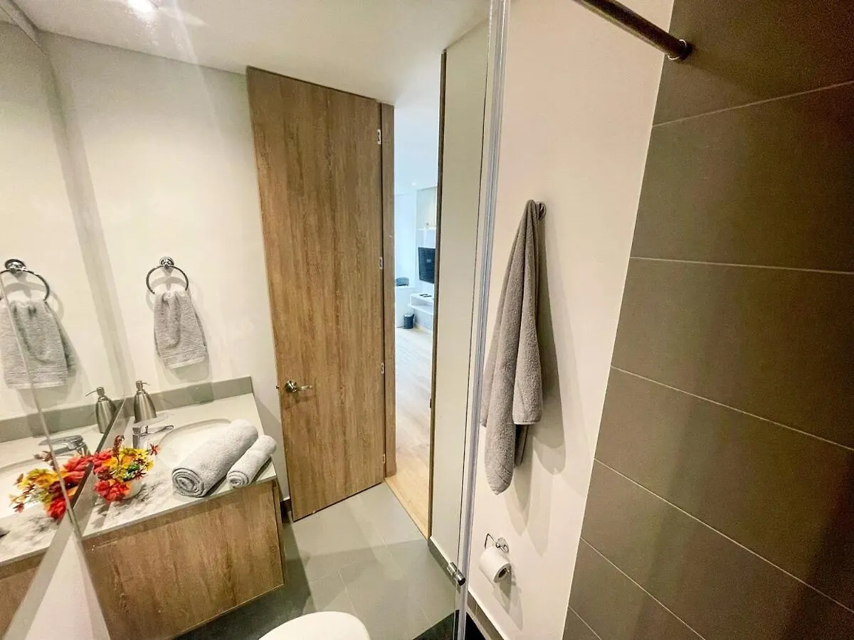 Acogedor Loft, Excelente Vista, En Centro Internacional Apartment Bogota Colombia