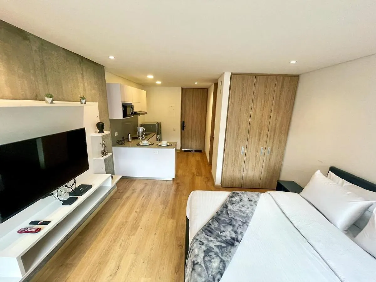 Acogedor Loft, Excelente Vista, En Centro Internacional Apartment Bogota Colombia